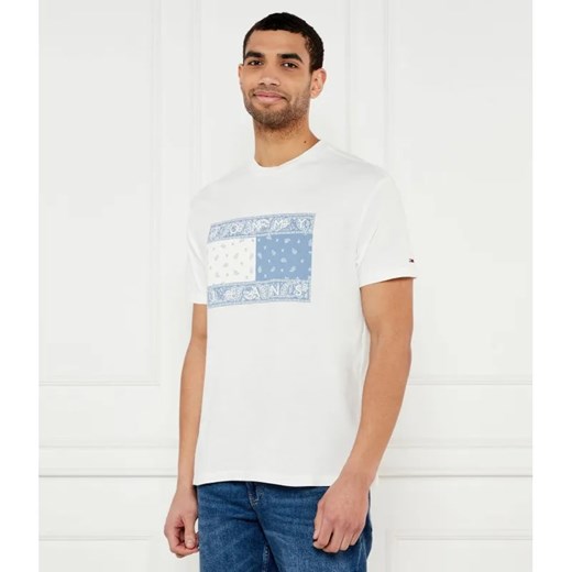 Tommy Jeans T-shirt Paisley | Loose fit ze sklepu Gomez Fashion Store w kategorii T-shirty męskie - zdjęcie 184995624