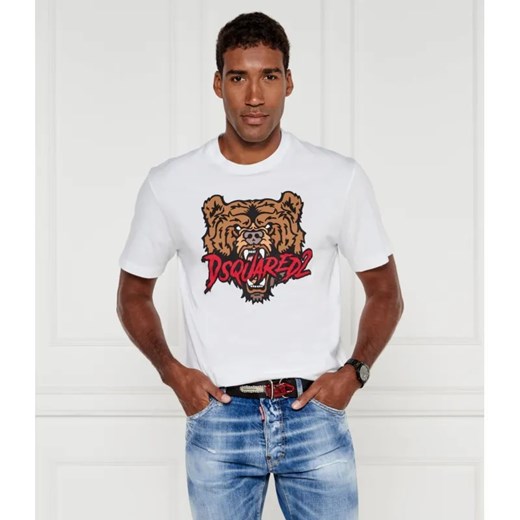Dsquared2 T-shirt | Regular Fit ze sklepu Gomez Fashion Store w kategorii T-shirty męskie - zdjęcie 184995640
