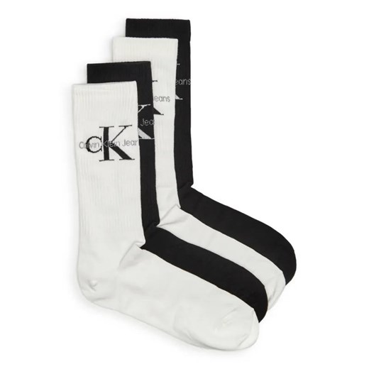 Calvin Klein Jeans Skarpety 4-pack GIFTBOX MONOGRAM ze sklepu Gomez Fashion Store w kategorii Skarpetki męskie - zdjęcie 184995672
