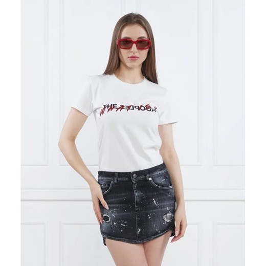 The Kooples T-shirt | Regular Fit ze sklepu Gomez Fashion Store w kategorii Bluzki damskie - zdjęcie 184995714
