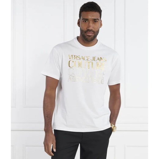 Versace Jeans Couture T-shirt | Regular Fit ze sklepu Gomez Fashion Store w kategorii T-shirty męskie - zdjęcie 184995752