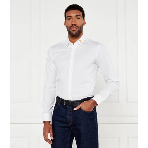HUGO Koszula Elisha | Extra slim fit ze sklepu Gomez Fashion Store w kategorii Koszule męskie - zdjęcie 184995783