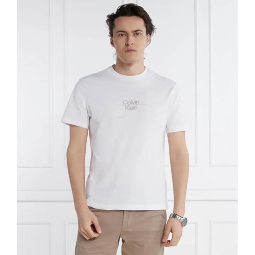 Calvin Klein T-shirt | Regular Fit ze sklepu Gomez Fashion Store w kategorii T-shirty męskie - zdjęcie 184995924