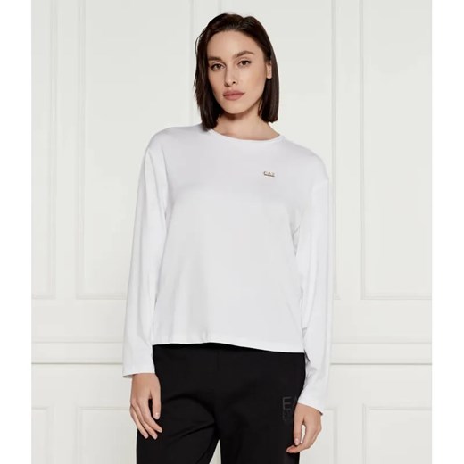 EA7 Bluzka | Loose fit ze sklepu Gomez Fashion Store w kategorii Bluzki damskie - zdjęcie 184995971