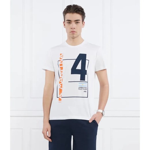 La Martina T-shirt | Regular Fit ze sklepu Gomez Fashion Store w kategorii T-shirty męskie - zdjęcie 184995990