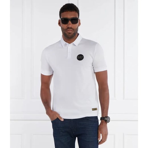 EA7 Polo | Regular Fit ze sklepu Gomez Fashion Store w kategorii T-shirty męskie - zdjęcie 184995992