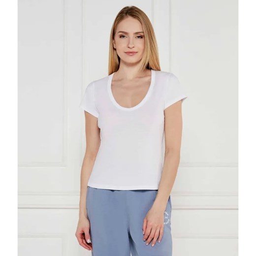 BOSS ORANGE T-shirt C_Eslane_4 | Slim Fit ze sklepu Gomez Fashion Store w kategorii Bluzki damskie - zdjęcie 184996004