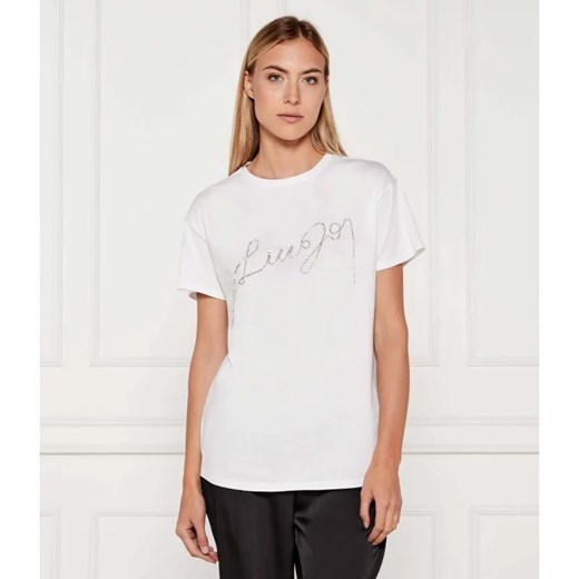 Liu Jo T-shirt | Regular Fit ze sklepu Gomez Fashion Store w kategorii Bluzki damskie - zdjęcie 184996021