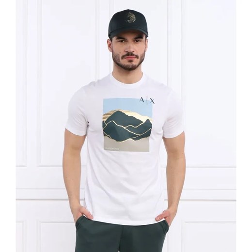 Armani Exchange T-shirt | Regular Fit ze sklepu Gomez Fashion Store w kategorii T-shirty męskie - zdjęcie 184996121