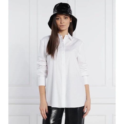 Karl Lagerfeld Koszula Jacquard Monogram | Regular Fit ze sklepu Gomez Fashion Store w kategorii Koszule damskie - zdjęcie 184996184