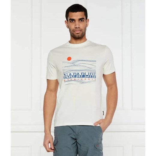 Napapijri T-shirt S-BUTI SS | Regular Fit ze sklepu Gomez Fashion Store w kategorii T-shirty męskie - zdjęcie 184996264
