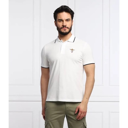 Aeronautica Militare Polo | Regular Fit ze sklepu Gomez Fashion Store w kategorii T-shirty męskie - zdjęcie 184996331