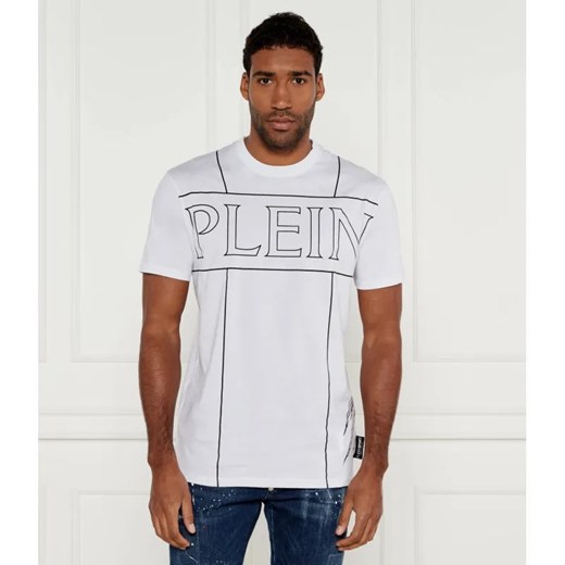 Plein Sport T-shirt | Regular Fit ze sklepu Gomez Fashion Store w kategorii T-shirty męskie - zdjęcie 184996340