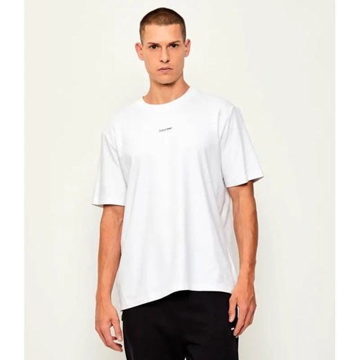 Calvin Klein T-shirt | Loose fit | pique ze sklepu Gomez Fashion Store w kategorii T-shirty męskie - zdjęcie 184996362