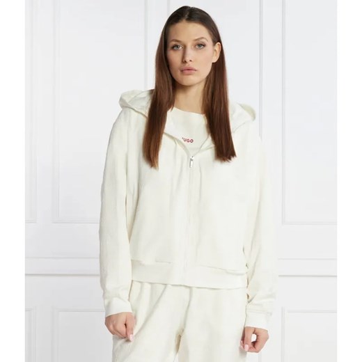 Hugo Bodywear Bluza FLOCKY | Regular Fit ze sklepu Gomez Fashion Store w kategorii Bluzy damskie - zdjęcie 184996381