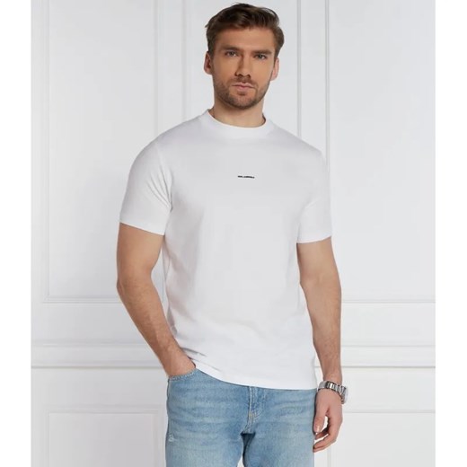 Karl Lagerfeld T-shirt | Slim Fit ze sklepu Gomez Fashion Store w kategorii T-shirty męskie - zdjęcie 184996460