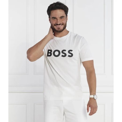 BOSS GREEN T-shirt Tee 1 | Regular Fit ze sklepu Gomez Fashion Store w kategorii T-shirty męskie - zdjęcie 184996533