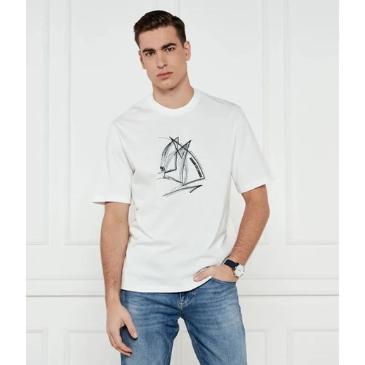 Armani Exchange T-shirt | Regular Fit ze sklepu Gomez Fashion Store w kategorii T-shirty męskie - zdjęcie 184996560