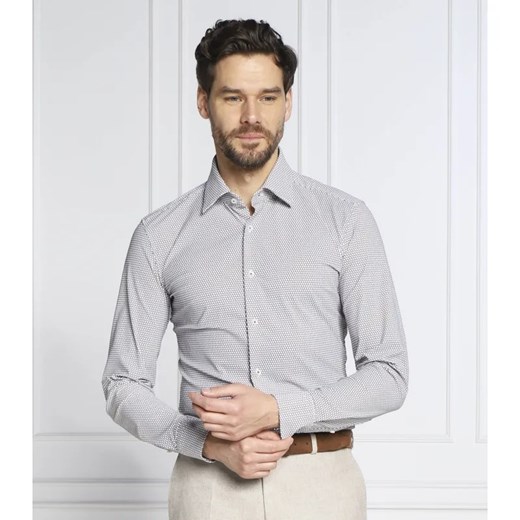 BOSS BLACK Koszula P-HANK-kent-C1-222 | Slim Fit ze sklepu Gomez Fashion Store w kategorii Koszule męskie - zdjęcie 184996573