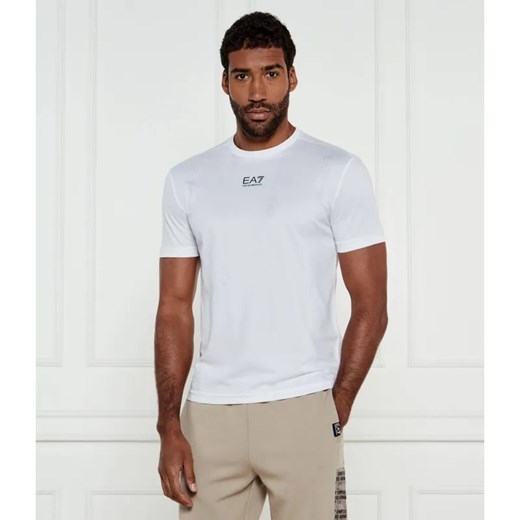 EA7 T-shirt | Regular Fit ze sklepu Gomez Fashion Store w kategorii T-shirty męskie - zdjęcie 184996593