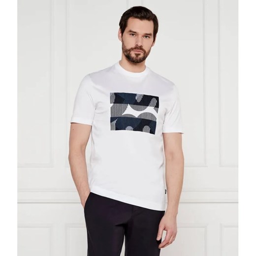 BOSS BLACK T-shirt C-Thompson | Regular Fit | mercerised ze sklepu Gomez Fashion Store w kategorii T-shirty męskie - zdjęcie 184996674