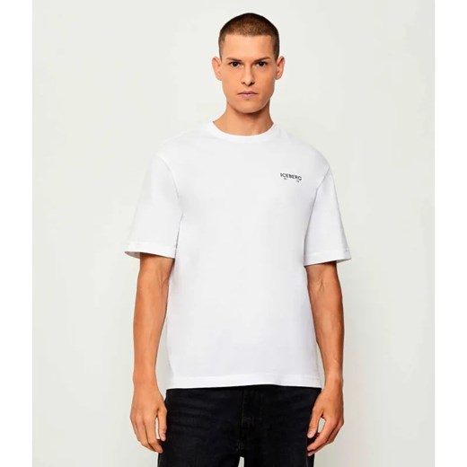 Iceberg T-shirt | Regular Fit ze sklepu Gomez Fashion Store w kategorii T-shirty męskie - zdjęcie 184996693