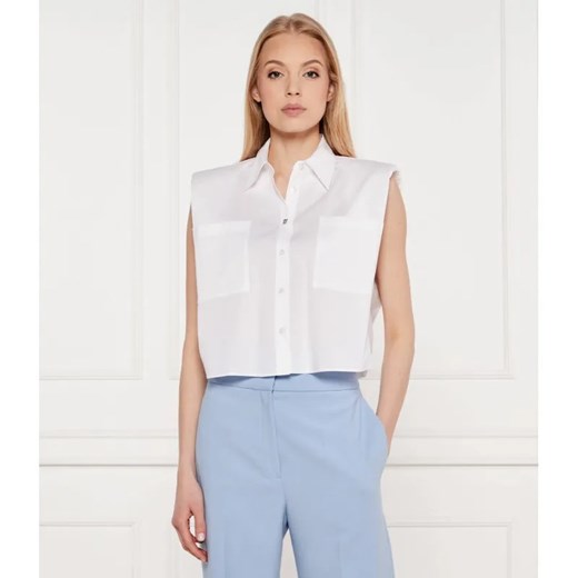HUGO Koszula Everette | Loose fit ze sklepu Gomez Fashion Store w kategorii Koszule damskie - zdjęcie 184996700