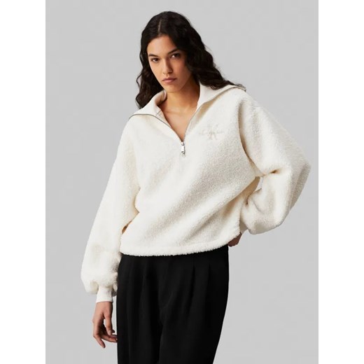 Calvin Klein Jeans Polarowa bluza | Regular Fit ze sklepu Gomez Fashion Store w kategorii Bluzy damskie - zdjęcie 184996712