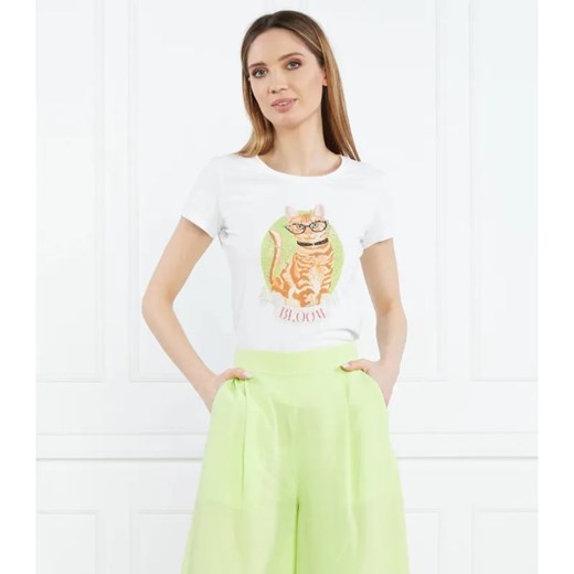 Liu Jo T-shirt | Regular Fit ze sklepu Gomez Fashion Store w kategorii Bluzki damskie - zdjęcie 184996744