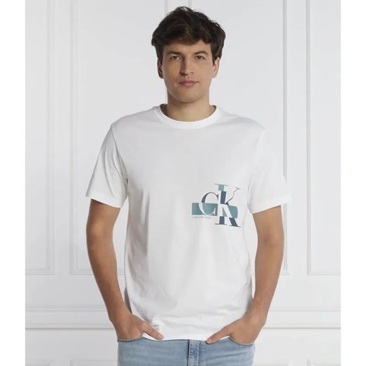Calvin Klein Jeans T-shirt | Regular Fit ze sklepu Gomez Fashion Store w kategorii T-shirty męskie - zdjęcie 184996770