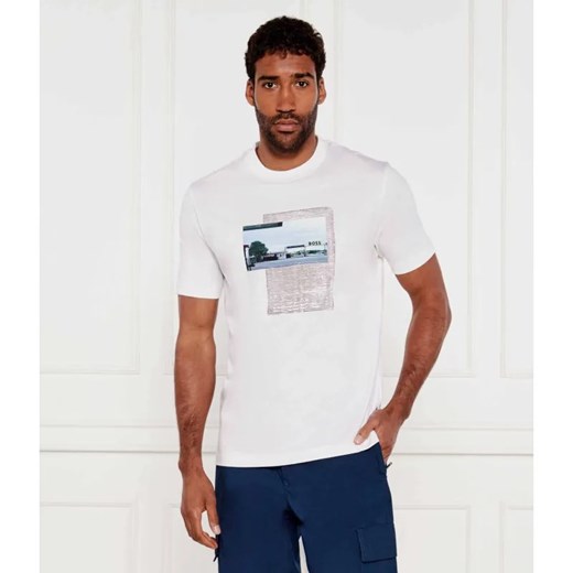 BOSS ORANGE T-shirt Te_ontheway | Regular Fit ze sklepu Gomez Fashion Store w kategorii T-shirty męskie - zdjęcie 184996824