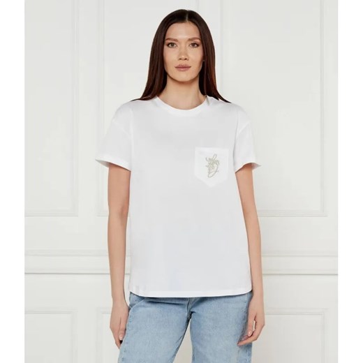 Liu Jo T-shirt | Regular Fit ze sklepu Gomez Fashion Store w kategorii Bluzki damskie - zdjęcie 184996881