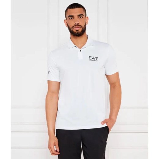 EA7 Polo | Regular Fit ze sklepu Gomez Fashion Store w kategorii T-shirty męskie - zdjęcie 184996964