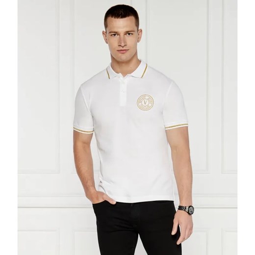 Versace Jeans Couture Polo | Slim Fit ze sklepu Gomez Fashion Store w kategorii T-shirty męskie - zdjęcie 184997100