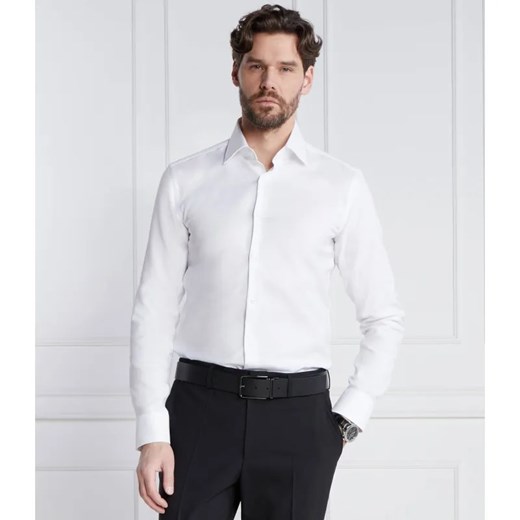 BOSS BLACK Koszula Boss x Porsche H-HANK-kent-C1_PS | Slim Fit ze sklepu Gomez Fashion Store w kategorii Koszule męskie - zdjęcie 184997103