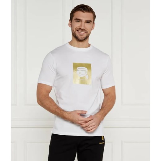 Karl Lagerfeld T-shirt | Regular Fit ze sklepu Gomez Fashion Store w kategorii T-shirty męskie - zdjęcie 184997130