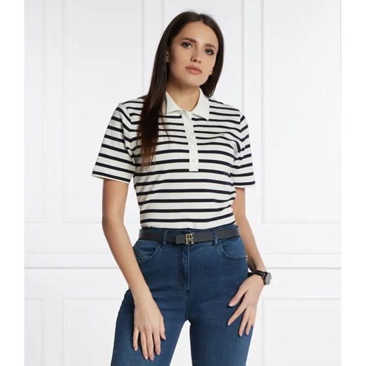 Tommy Hilfiger Polo | Regular Fit ze sklepu Gomez Fashion Store w kategorii Bluzki damskie - zdjęcie 184997133