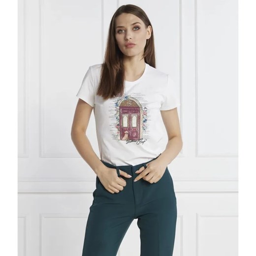Liu Jo T-shirt | Regular Fit ze sklepu Gomez Fashion Store w kategorii Bluzki damskie - zdjęcie 184997160