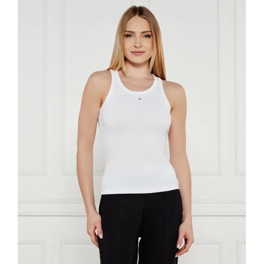 Calvin Klein Top | Slim Fit ze sklepu Gomez Fashion Store w kategorii Bluzki damskie - zdjęcie 184997171
