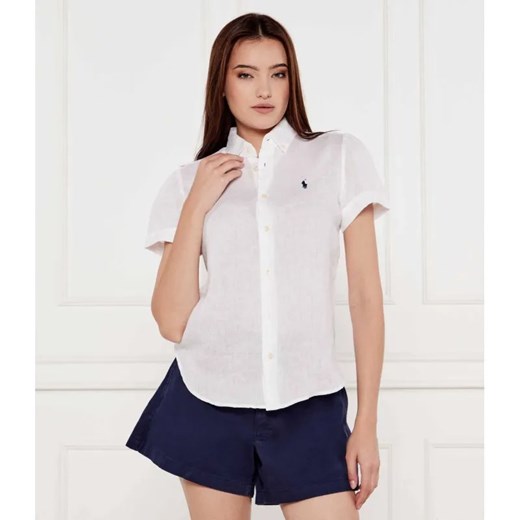 POLO RALPH LAUREN Lniana koszula | Regular Fit Polo Ralph Lauren L wyprzedaż Gomez Fashion Store