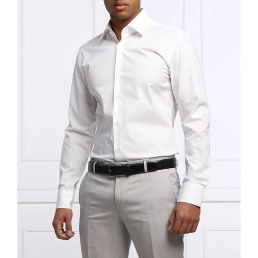 BOSS BLACK Koszula H-HANK-kent-C1-214 | Slim Fit ze sklepu Gomez Fashion Store w kategorii Koszule męskie - zdjęcie 184997263