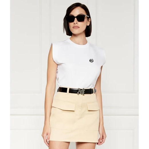 Karl Lagerfeld Top | Regular Fit ze sklepu Gomez Fashion Store w kategorii Bluzki damskie - zdjęcie 184997291
