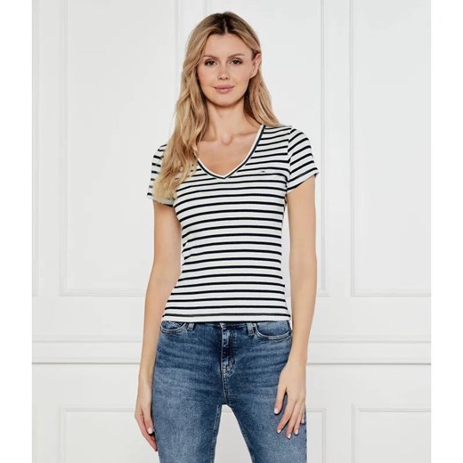Tommy Jeans T-shirt ESSENTIAL | Slim Fit Tommy Jeans XS promocyjna cena Gomez Fashion Store