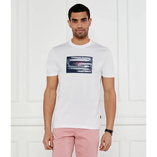 BOSS ORANGE T-shirt Te_Dune | Regular Fit ze sklepu Gomez Fashion Store w kategorii T-shirty męskie - zdjęcie 184997371