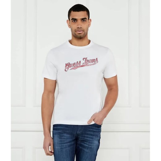 Guess Jeans T-shirt 1981 | Regular Fit ze sklepu Gomez Fashion Store w kategorii T-shirty męskie - zdjęcie 184997424
