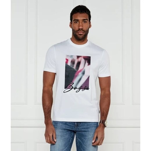 BOSS BLACK T-shirt C-Thompson | Regular Fit ze sklepu Gomez Fashion Store w kategorii T-shirty męskie - zdjęcie 184997570