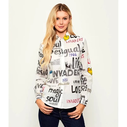 Desigual Koszula CAM_SOUL | Regular Fit ze sklepu Gomez Fashion Store w kategorii Koszule damskie - zdjęcie 184997630