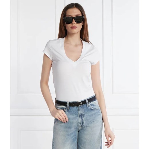 DONDUP - made in Italy T-shirt | Regular Fit ze sklepu Gomez Fashion Store w kategorii Bluzki damskie - zdjęcie 184997653