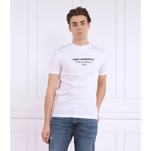 Karl Lagerfeld T-shirt CREWNECK | Regular Fit ze sklepu Gomez Fashion Store w kategorii T-shirty męskie - zdjęcie 184997730
