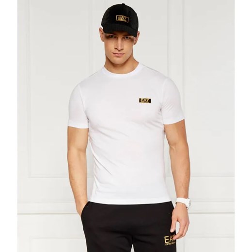 EA7 T-shirt | Slim Fit ze sklepu Gomez Fashion Store w kategorii T-shirty męskie - zdjęcie 184997752